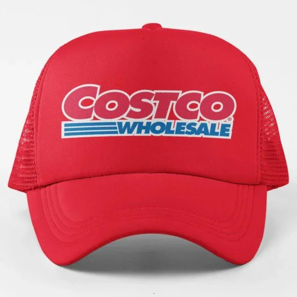 Accessories New Costco Foam Trucker Mesh Snapback Hat Red Poshmark